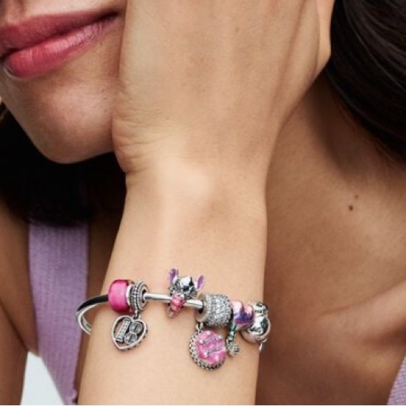 PANDORA DISNEY Stitch BIRTHDAY Cake Charm w/box - Picture 4 of 7